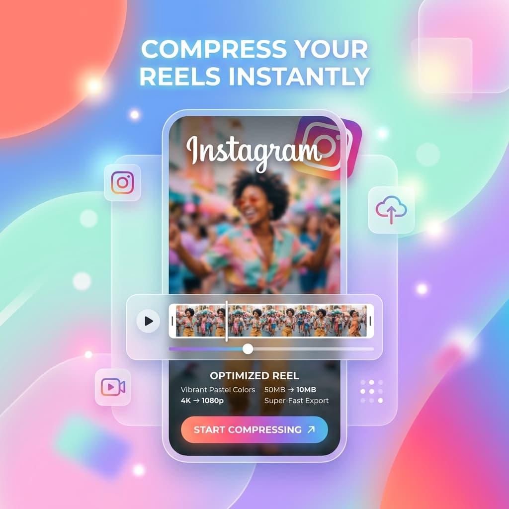 Compress video for VIDEO-FOR-INSTAGRAM