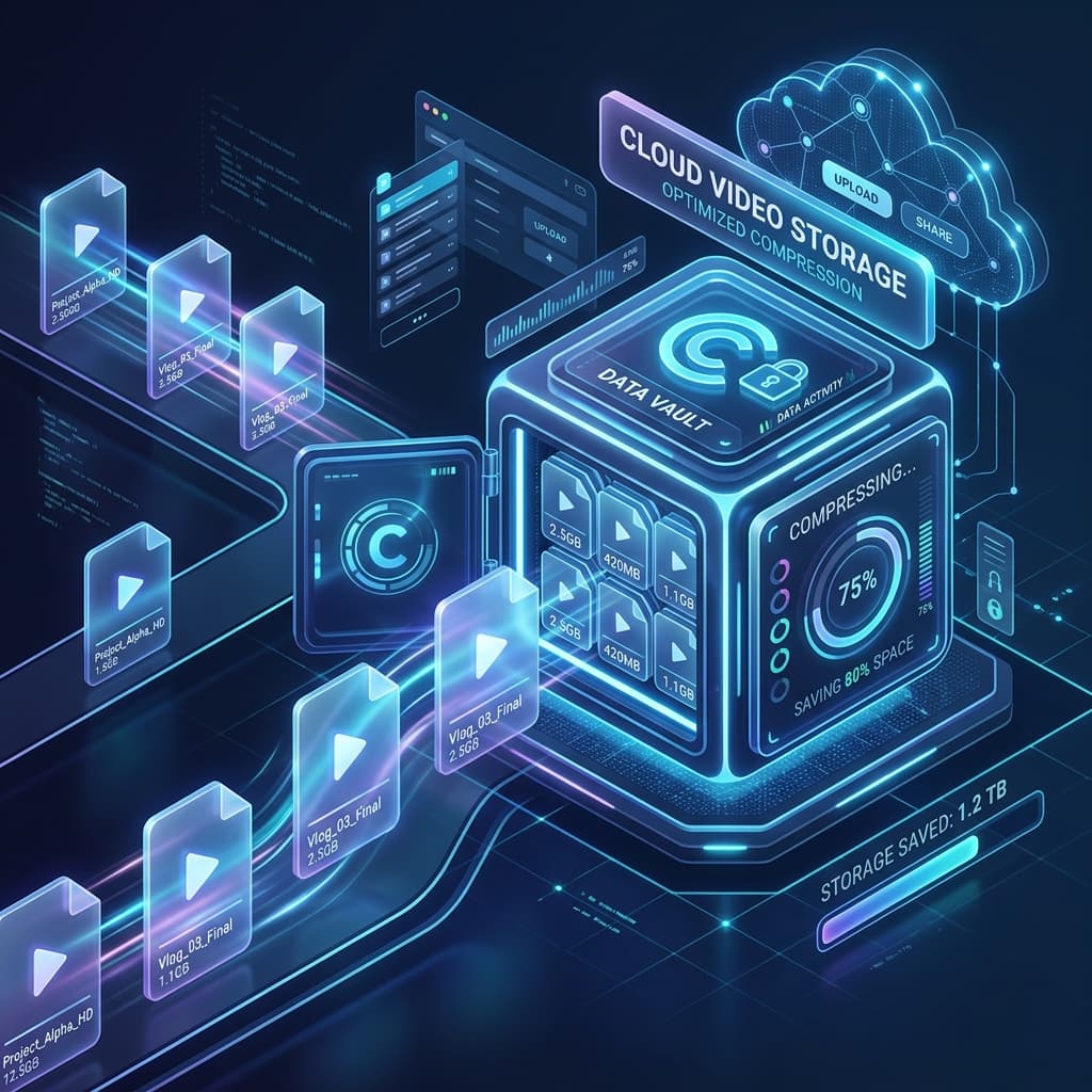 Reduce video size and save storage